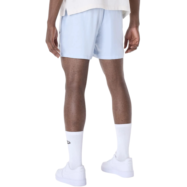 Short New Era Dodgers MLB Tejido Suave Pastel Azul