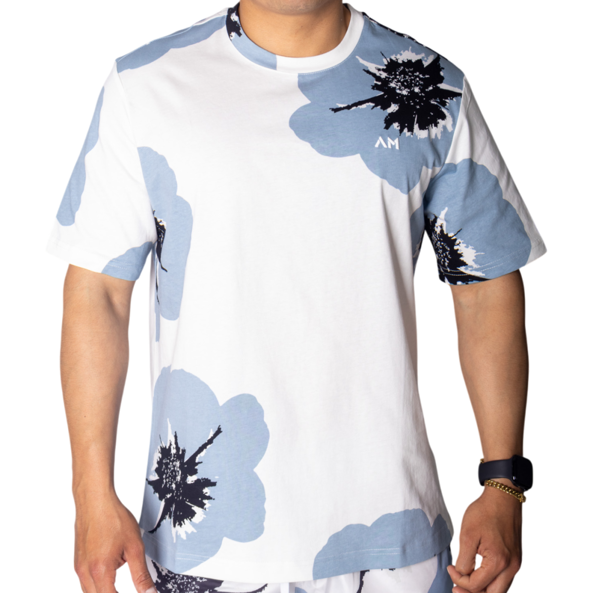 Camiseta Antony Morato Ajuste Relajado Bordado Blanco