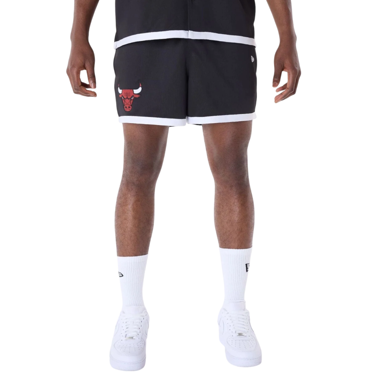 Short New Era Chicago Bulls NBA Team Logo Negro