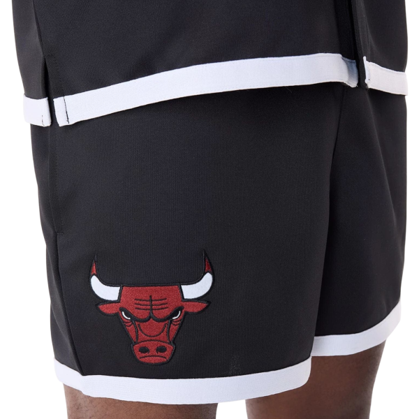 Short New Era Chicago Bulls NBA Team Logo Negro