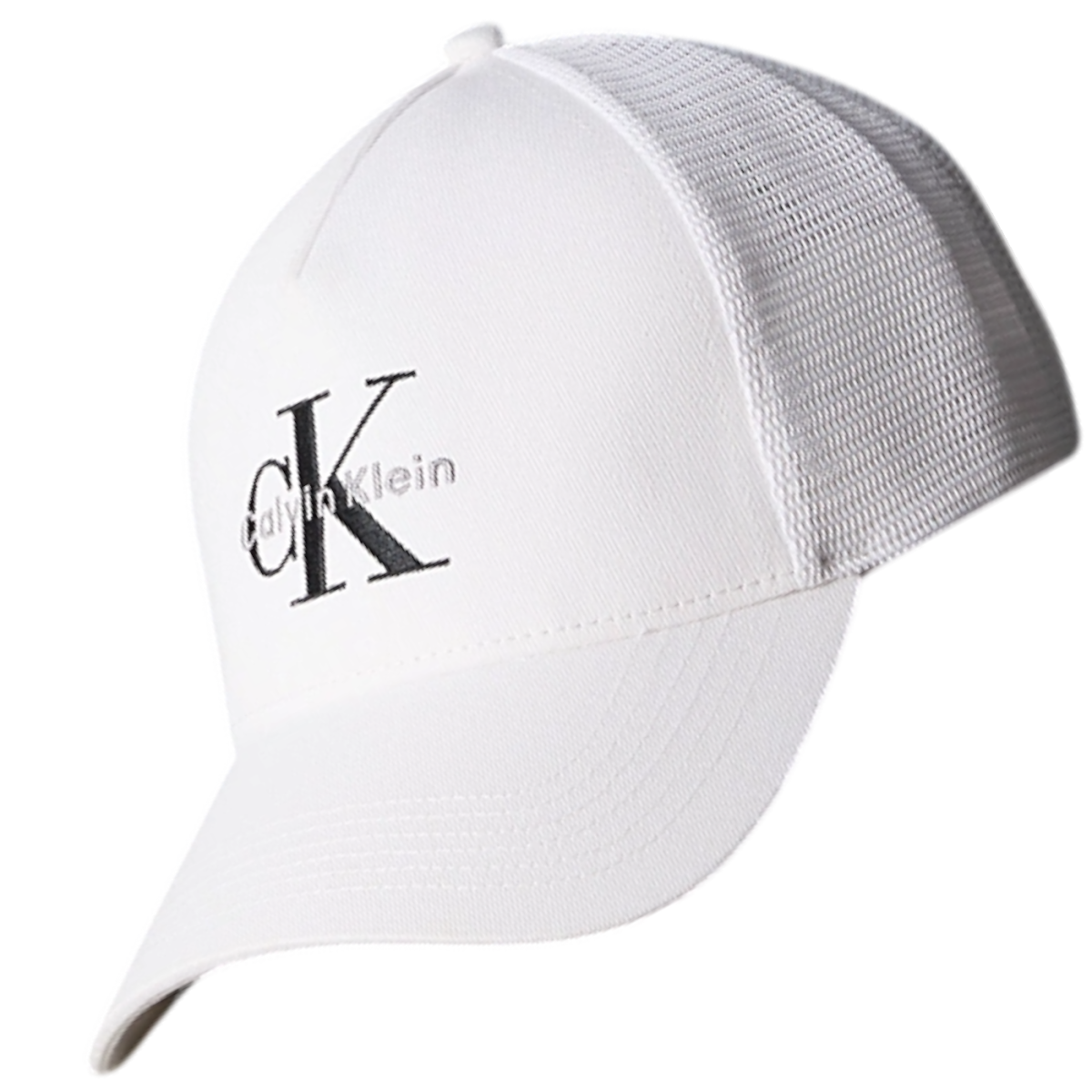 Gorra Calvin Klein Monologo Jeans Blanco