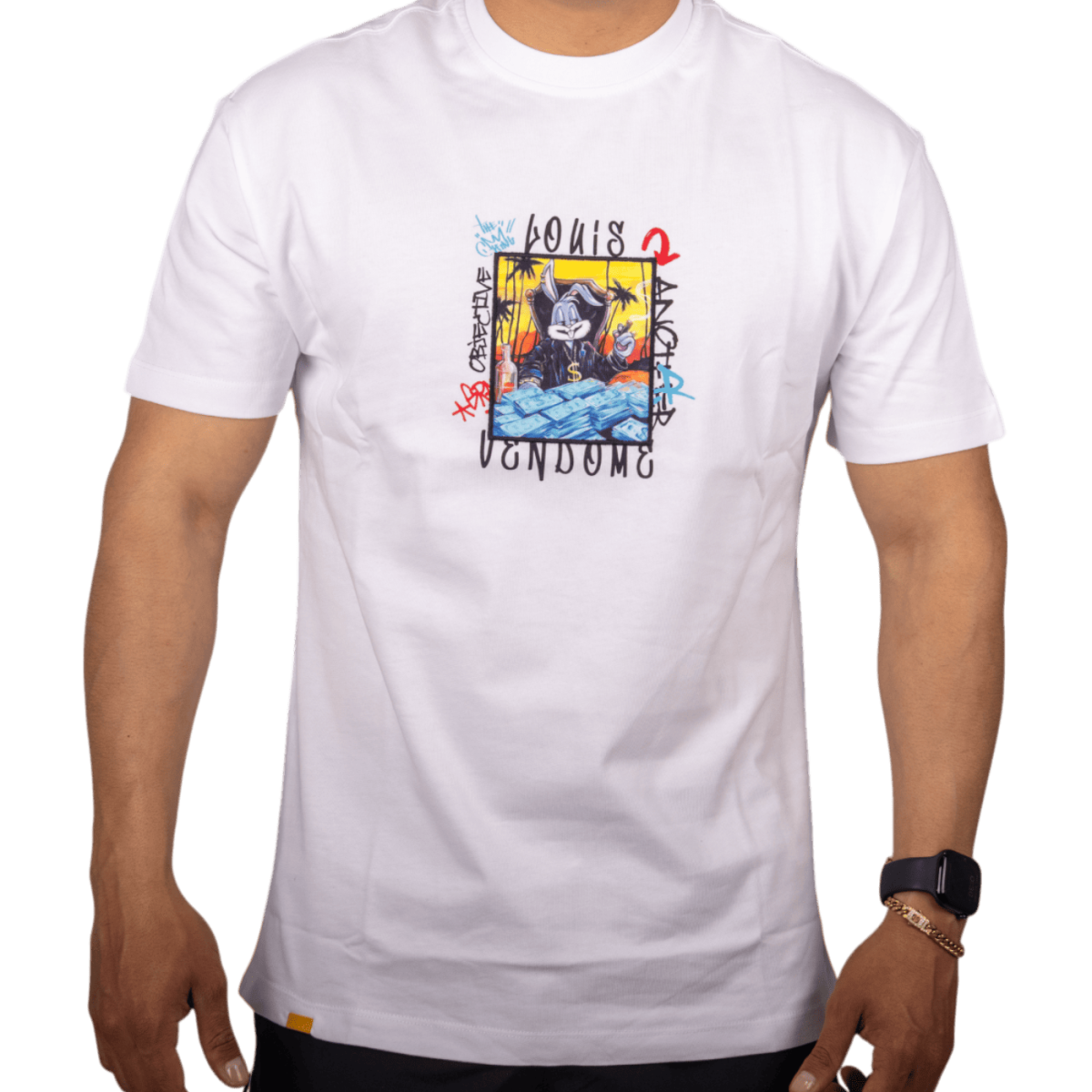 Camiseta Louis Vendome Limited Edition Bunny Blanco 2