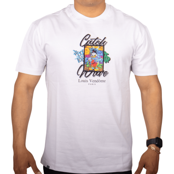 Camiseta Louis Vendome Limited Magician Duck Blanco