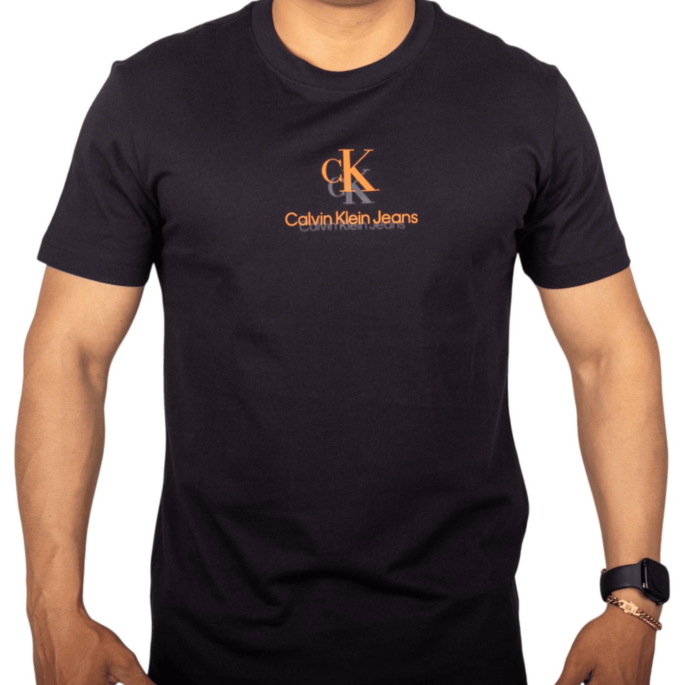 Camiseta Calvin Klein con Monograma Negro Calvin Klein | Camisetas  - Estilo urbano premium Camiseta Calvin Klein con Monograma Negro Calvin Klein | Camisetas  - Estilo urbano premium