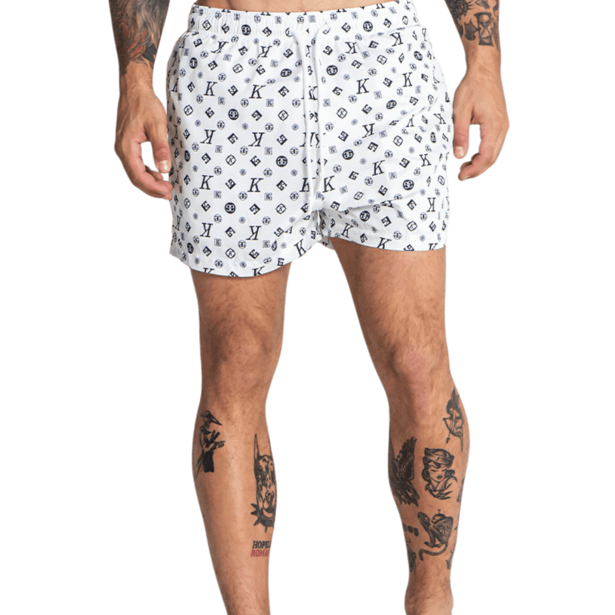 Bañador Gianni Kavanagh Regular Fit Mania Blanco 2
