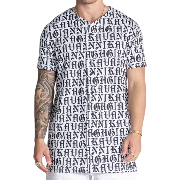 Camisa Gianni Kavanagh de Beisbol Message Blanco