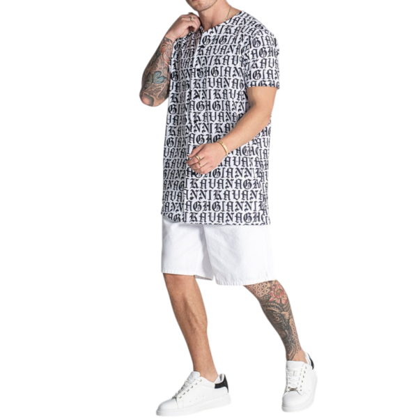 Camisa Gianni Kavanagh de Beisbol Message Blanco
