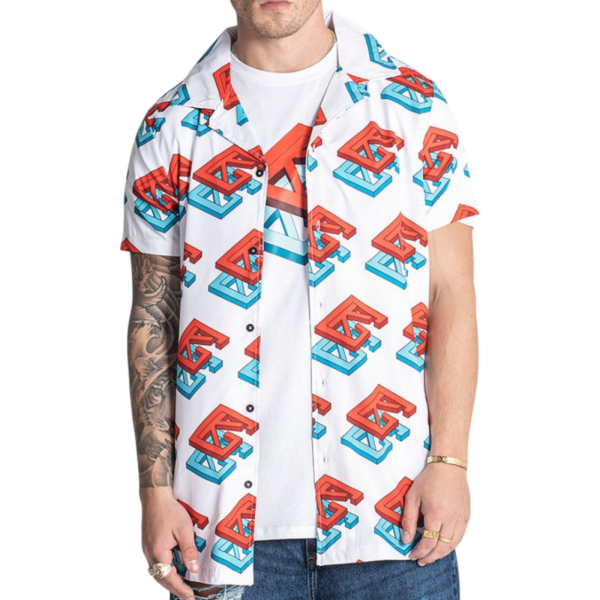 Camisa Gianni Kavanagh Hawaiana Eco Multicolor