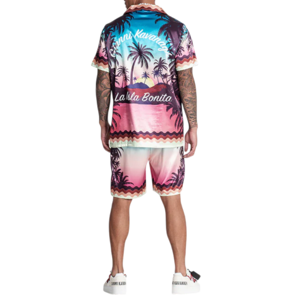 Camisa Gianni Kavanagh Tropicana Multicolor