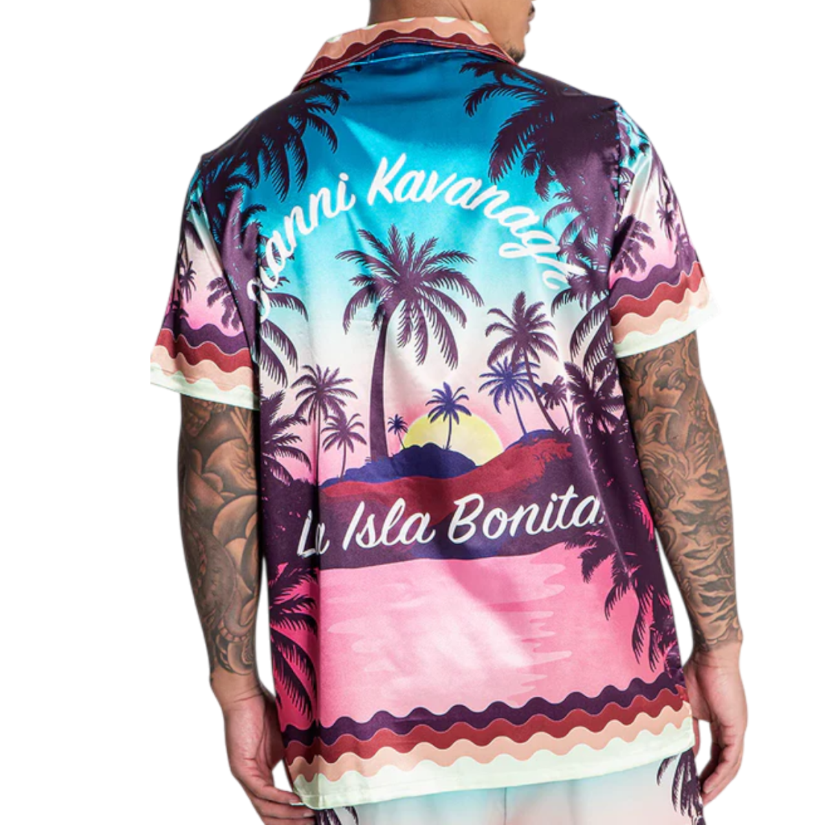 Camisa Gianni Kavanagh Tropicana Multicolor