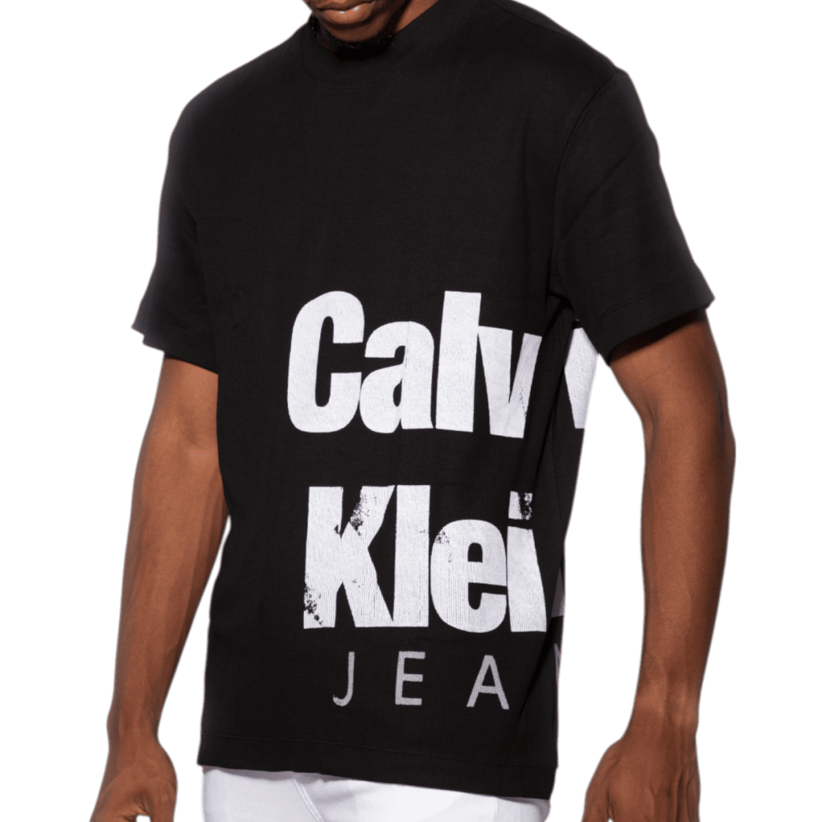 Camiseta Calvin Klein Jeans Bold Institutional Negro 2