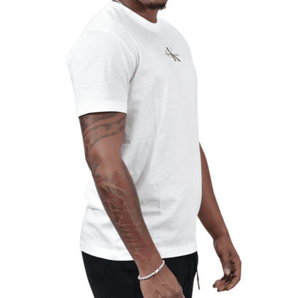 Camiseta Calvin Klein con Monograma Blanco