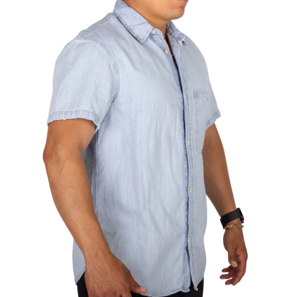 Camisa Calvin Klein Vaquera Azul Marino 2