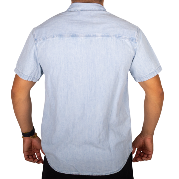 Camisa Calvin Klein Vaquera Azul Marino