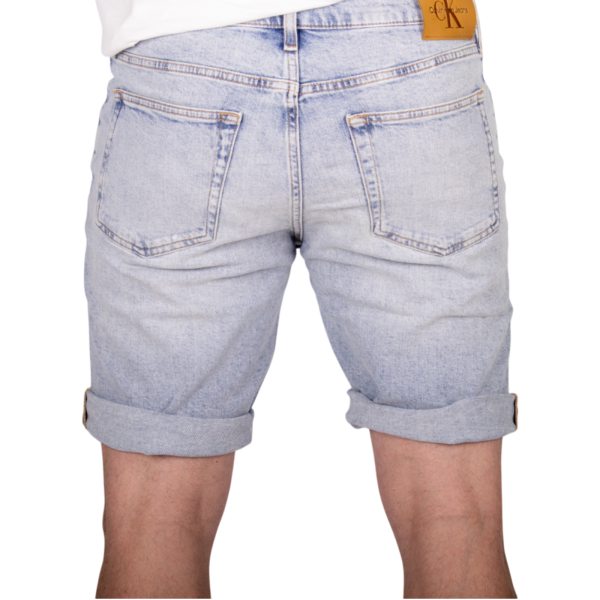 Pantalón Corto Calvin Klein Denim Dark Azul Claro