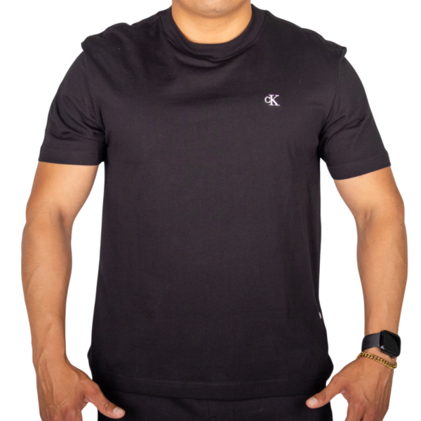 Camiseta Calvin Klein Con Logo Espalda Negro
