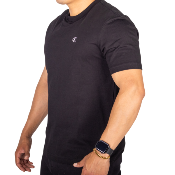 Camiseta Calvin Klein Con Logo Espalda Negro