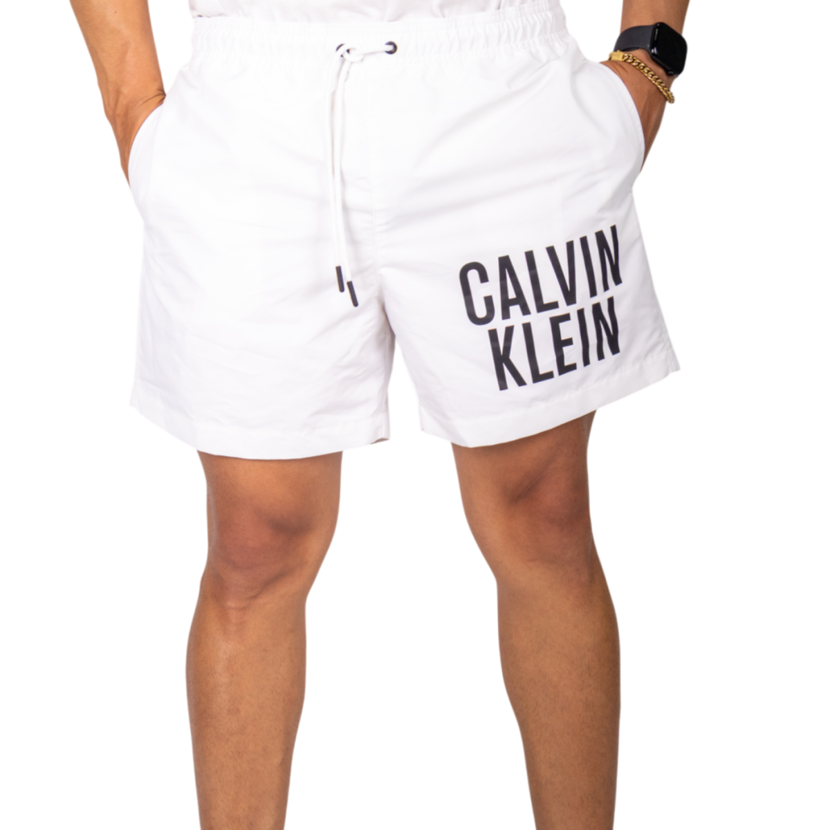 Bañador Calvin Klein Intense Power Basic CK Blanco