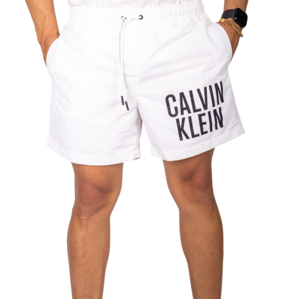 Bañador Calvin Klein Intense Power Basic CK Blanco