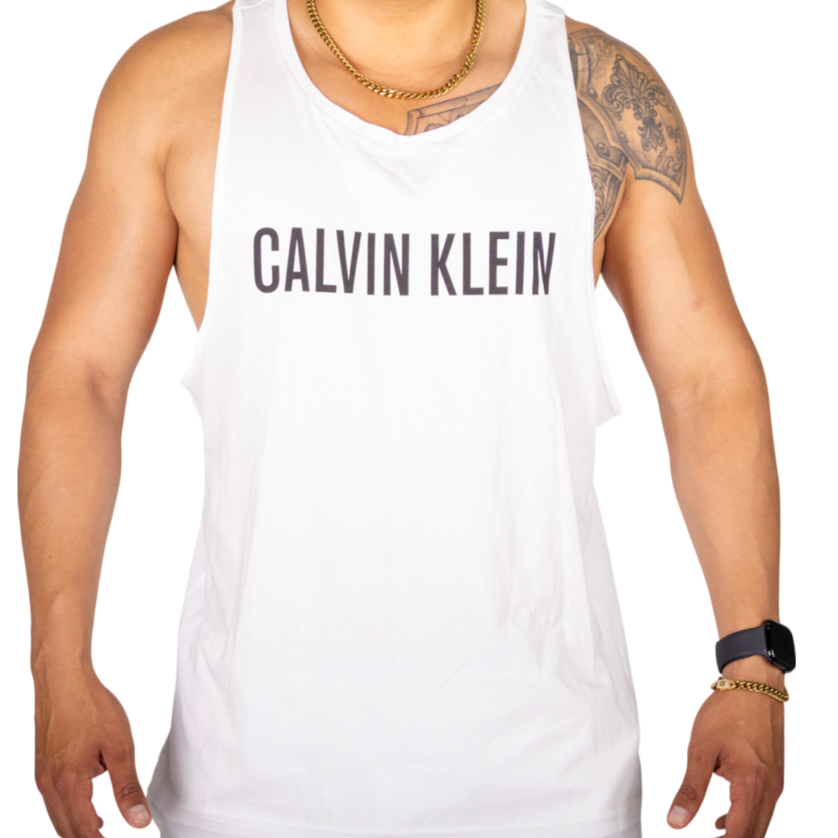 Camiseta Calvin Klein Tirantes Intense Power Blanco