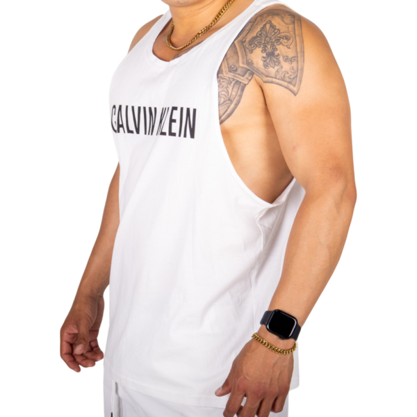 Camiseta Calvin Klein Tirantes Intense Power Blanco