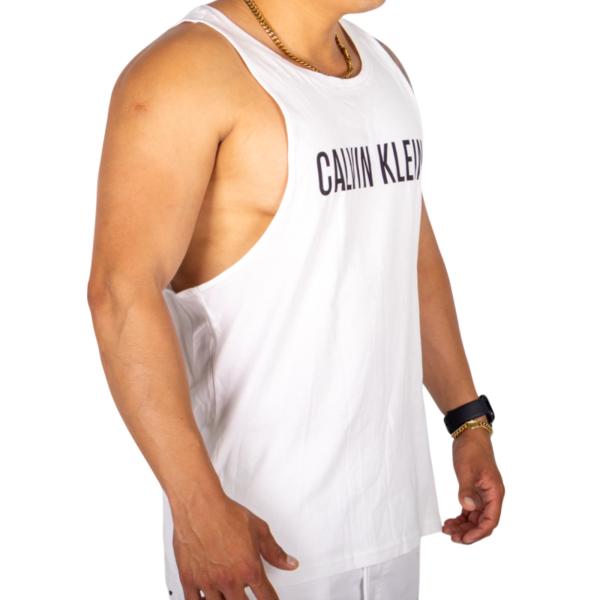 Camiseta Calvin Klein Tirantes Intense Power Blanco