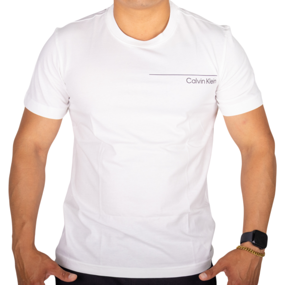Camiseta Calvin Klein Basic Line Blanco