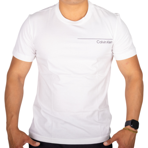 Camiseta Calvin Klein Basic Line Blanco