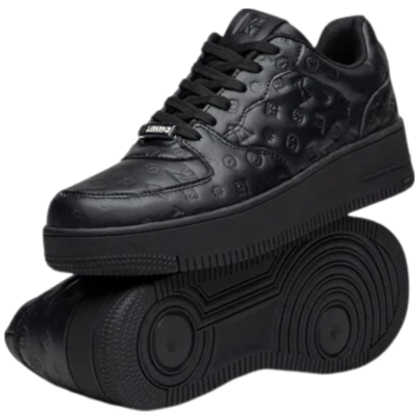 Zapatillas Gianni Kavanagh Logo Estampado Marcado Negro