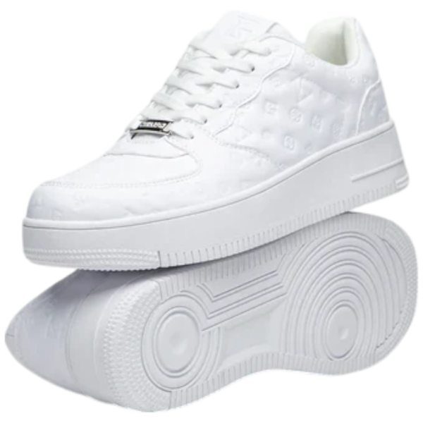 Zapatillas Gianni Kavanagh Logo Estampado Marcado Blanco