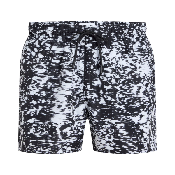 Bañador Calvin Klein con estampado de cordon negro