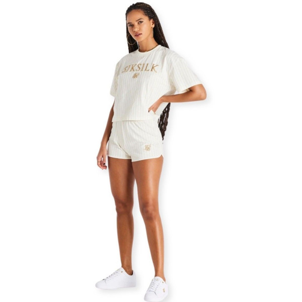 Pantalon SikSilk Half & Half Blanco hombre - Compra ahora