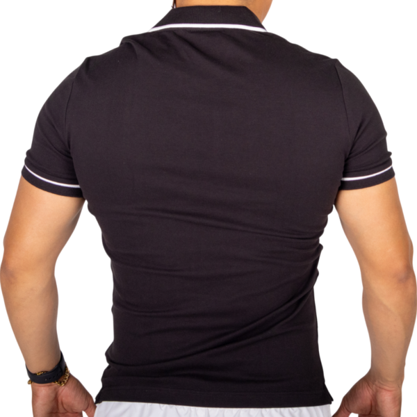 Polo Calvin Klein Slim Basic Negro