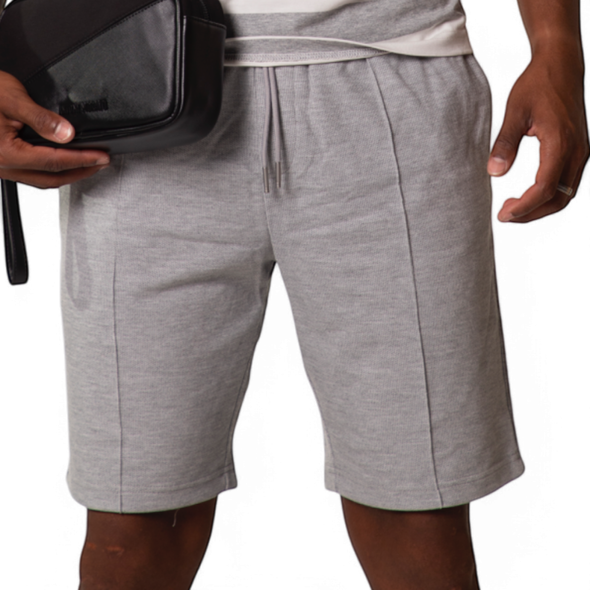 Pantalon Antony Morato Corto Carrot de Piqué Gris