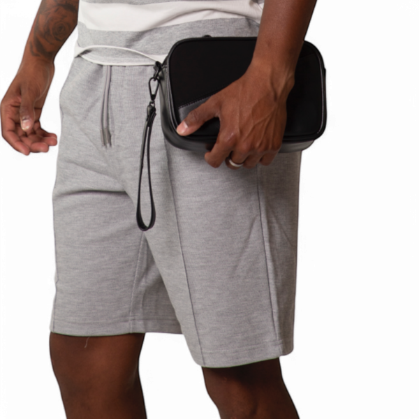 Pantalon Antony Morato Corto Carrot de Piqué Gris