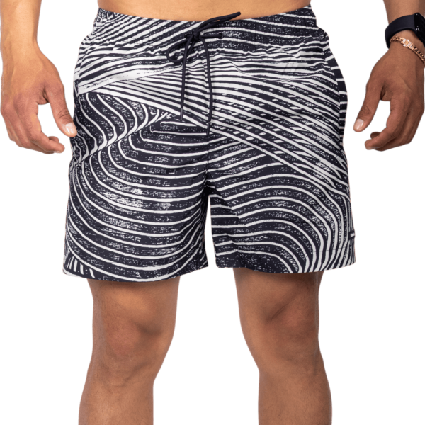 Bañador Calvin Klein Efecto Mar Difuminado Negro