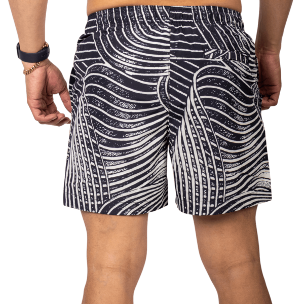 Bañador Calvin Klein Efecto Mar Difuminado Negro