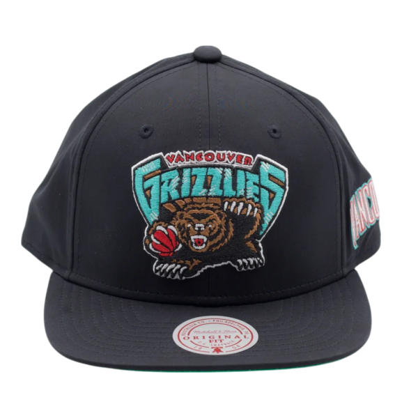 Gorra Mitchell & Ness Vancouver Grizzlies Negro