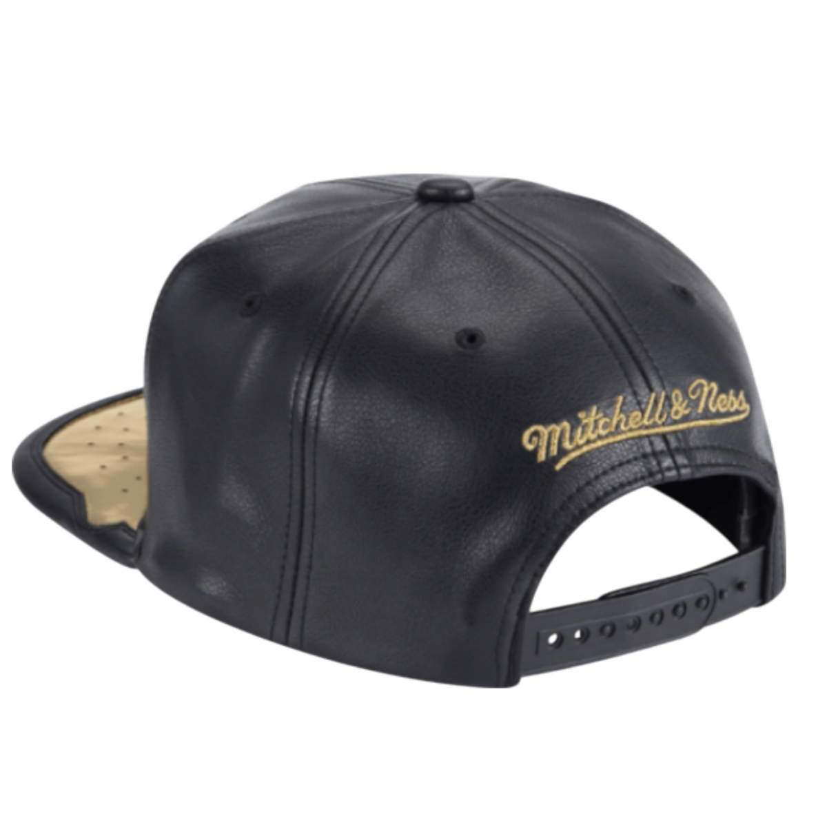 Gorra Mitchell & Ness Chicago Bulls Day Negro y Oro 2