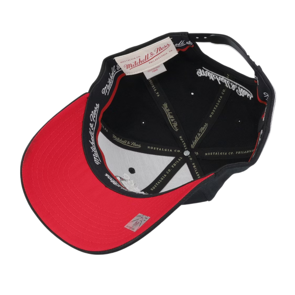 Gorra Mitchell & Ness Chicago Bulls NBA Negro