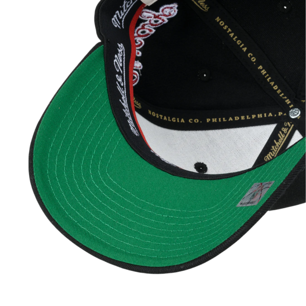Gorra Mitchell & Ness Chicago Bulls NBA Spot Negro