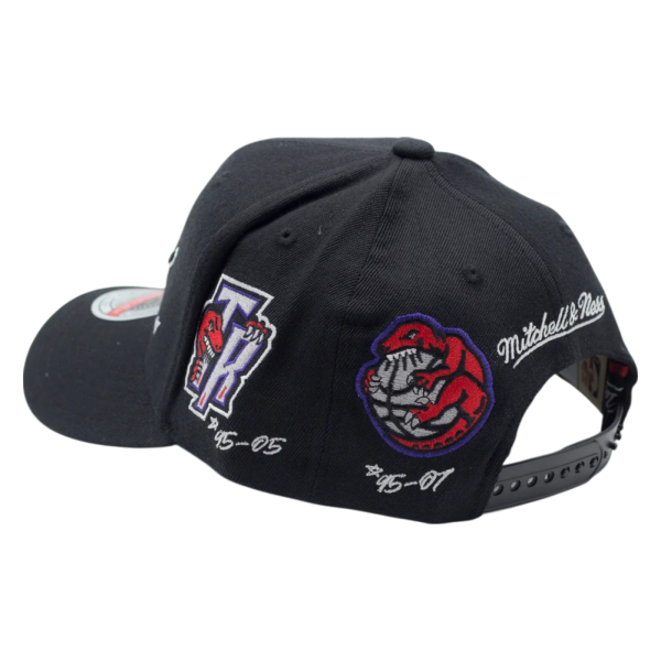 Gorra Mitchell & Ness Toronto Raptors NBA Spot Negro