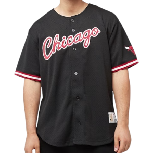 Camisa Michelle & Ness NBA Chicago Bulls Never OUT Negro Camisa Michelle & Ness NBA Chicago Bulls Never OUT Negro