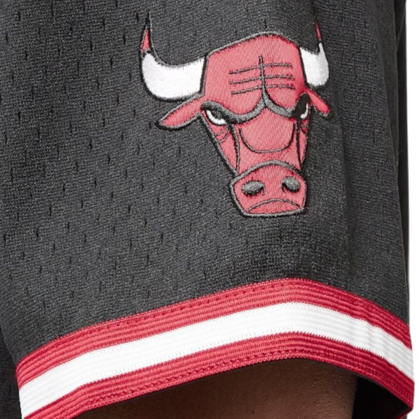 Camisa Michelle & Ness NBA Chicago Bulls Never OUT Negro