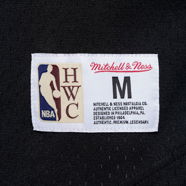 Camisa Michelle & Ness NBA Toronto Raptors Never OUT Negro