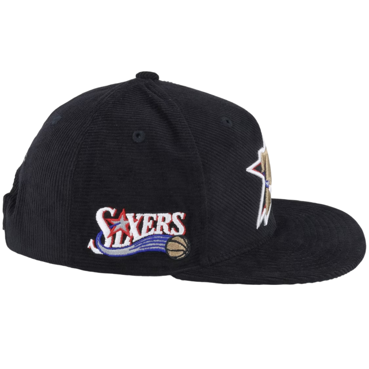 Gorra Mitchell & Ness Philadelphina 76ers Negro 2