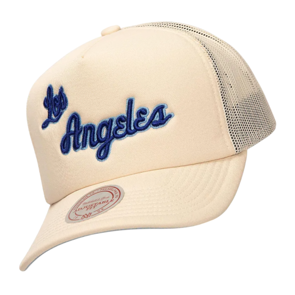 Gorra Mitchell & Ness Los Angeles Lakers Blanco Gorra Mitchell & Ness Los Angeles Lakers Blanco
