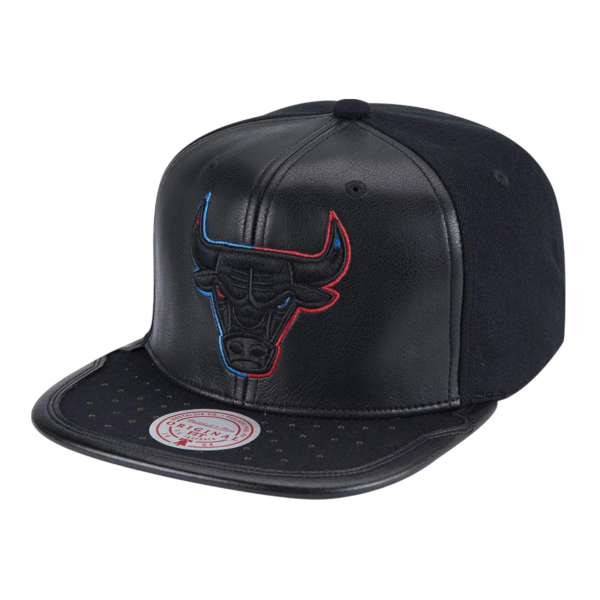 Gorra Mitchell & Ness Chicago Bulls Day Negro