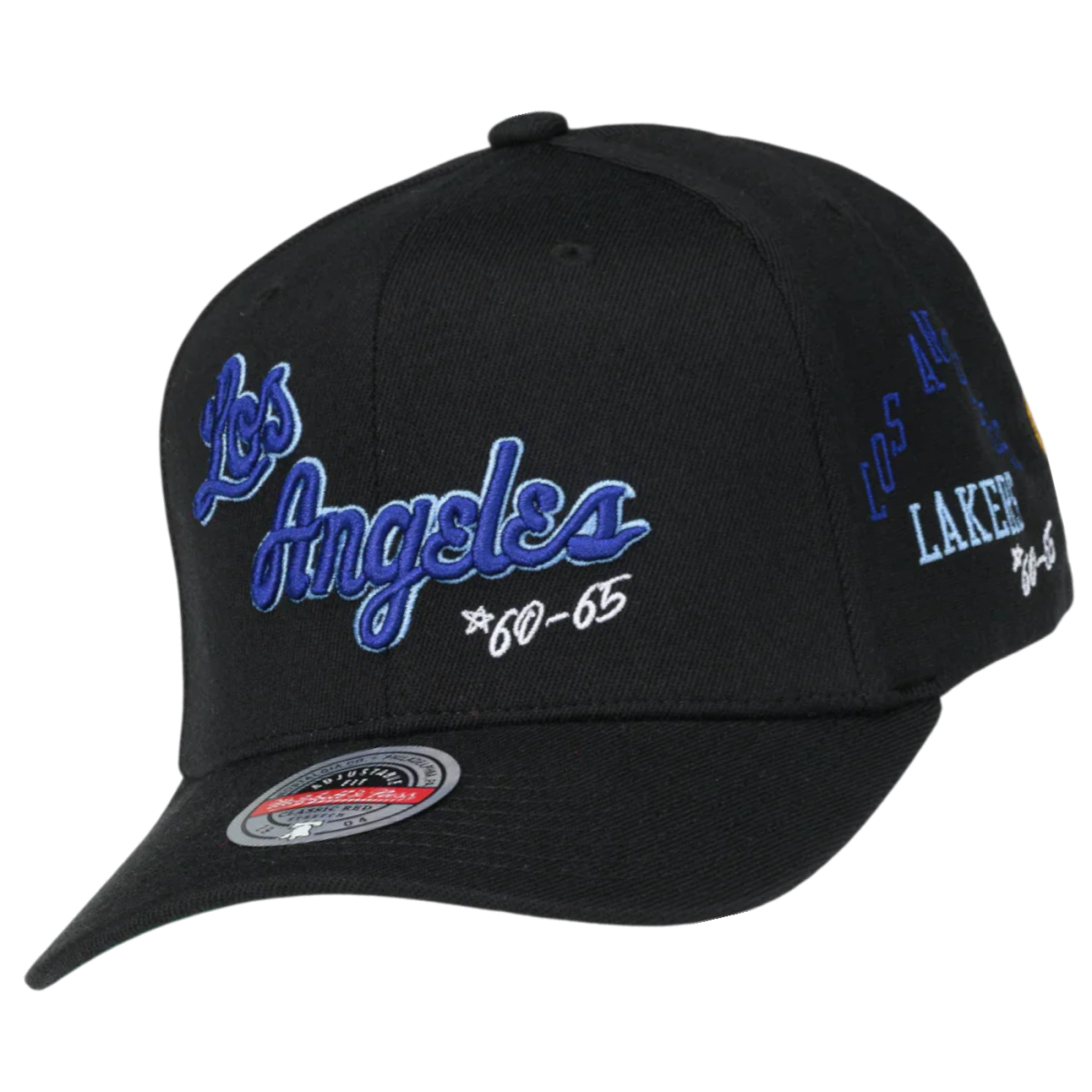 Gorra Mitchell & Ness Los Angeles Lakers NBA Spot Negro