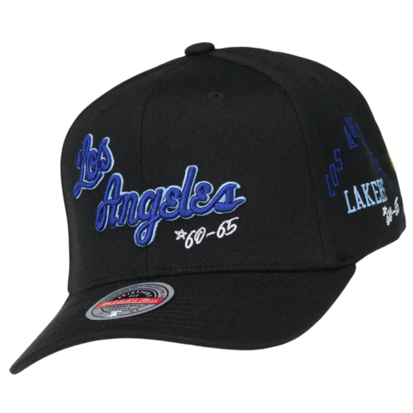 Gorra Mitchell & Ness Los Angeles Lakers NBA Spot Negro Gorra Mitchell & Ness Los Angeles Lakers NBA Spot Negro
